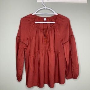 Tierra Red Old Navy blouse